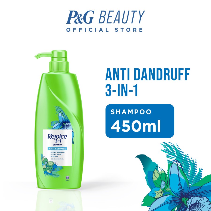 	 Rejoice Shampoo 3In1 Daisy Anti Ketombe 450Ml	