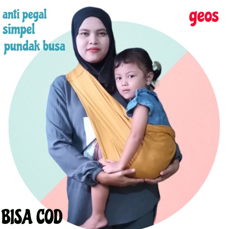 (BISA COD)GENDONGAN BAYI PUNDAK BUSA