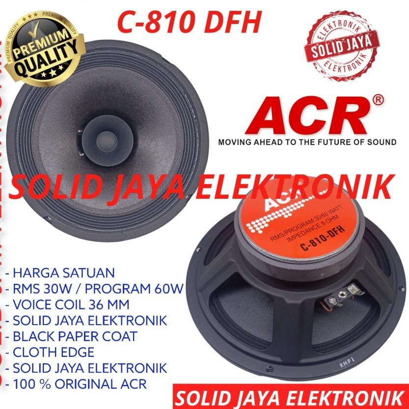 Baru Restok SPEAKER ACR 8 INC C-810-DFH FULL RANGE C 810 DFH FULLRANGE C-810 C810 8" FULRANGE VOKAL 