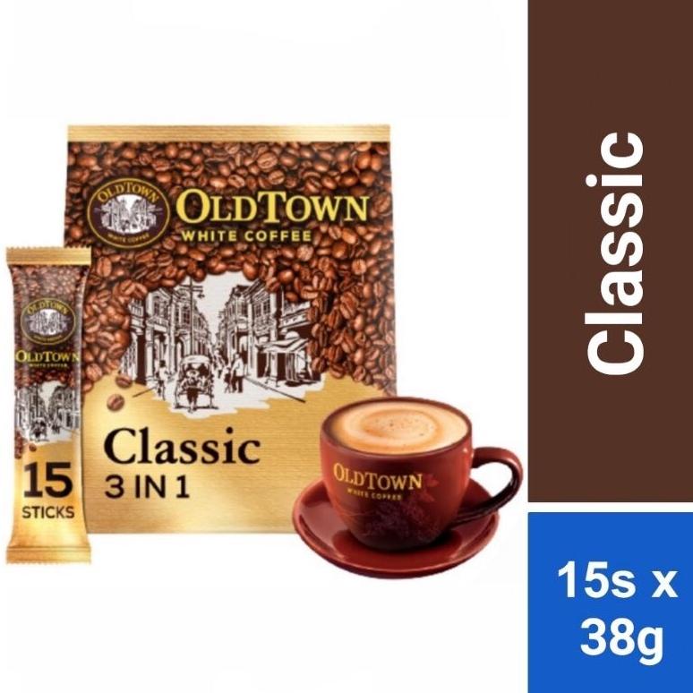 

Oldtown White Coffee Classic (15Sticks x 1PacK) Old Town Klasik