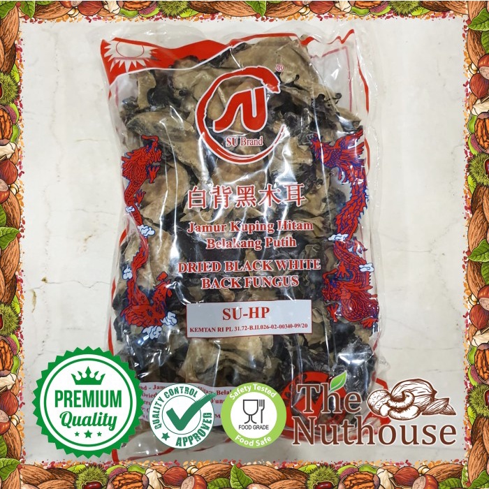 

1kg White Black Fungus / Jamur Kuping Hitam Putih [SU Brand]