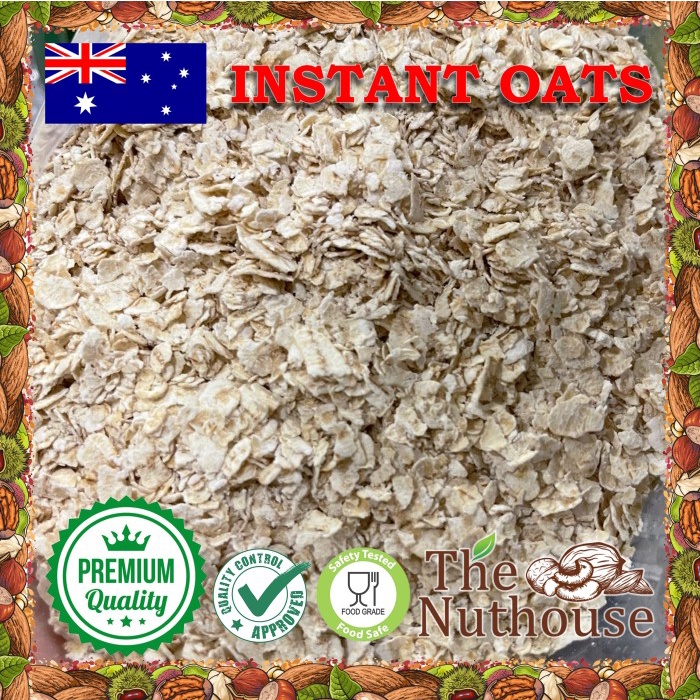 

1kg Instant Oat / Gandum Instan [Organic Oats]