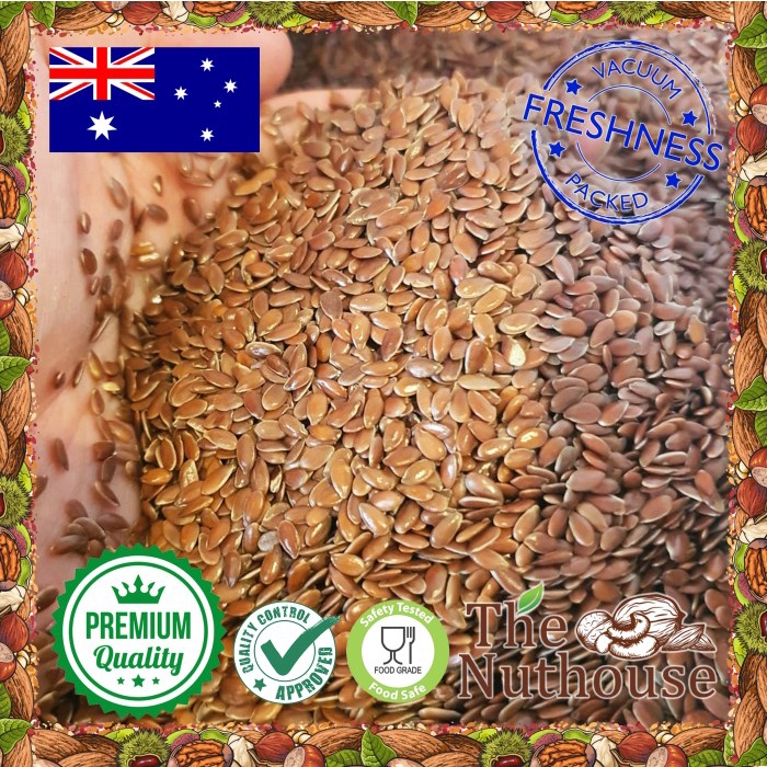 

1kg Brown Flaxseed / Biji Rami / Linseed