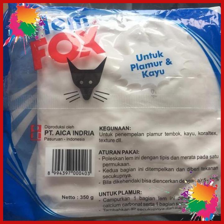 

lem fox lem putih pvac isi ulang (350 gram) [guns]