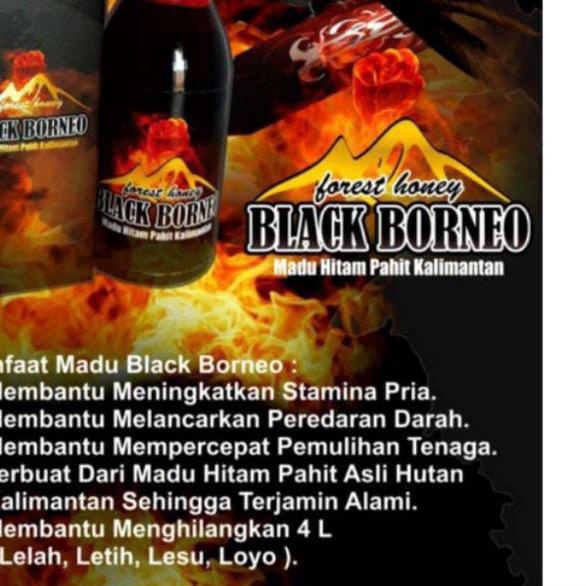 

Discount | TD4 | Black borneo madu hitam pahit kalimantan 1 botol isi@120ml original untuk kesehatan