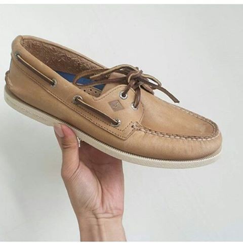 Terlaris Sepatu Boatshoe Sperry Topsider Oatmeal Original