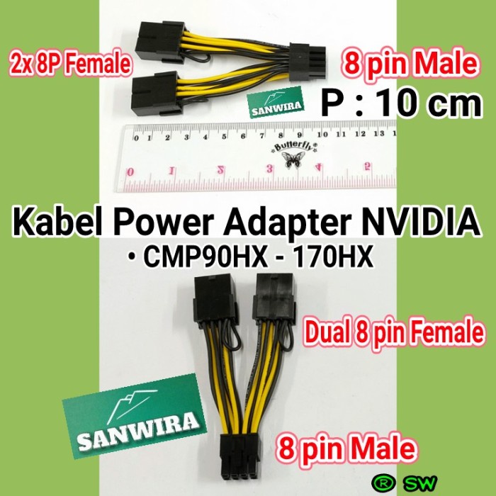 Terlaris Kabel Power Adapter Nvidia