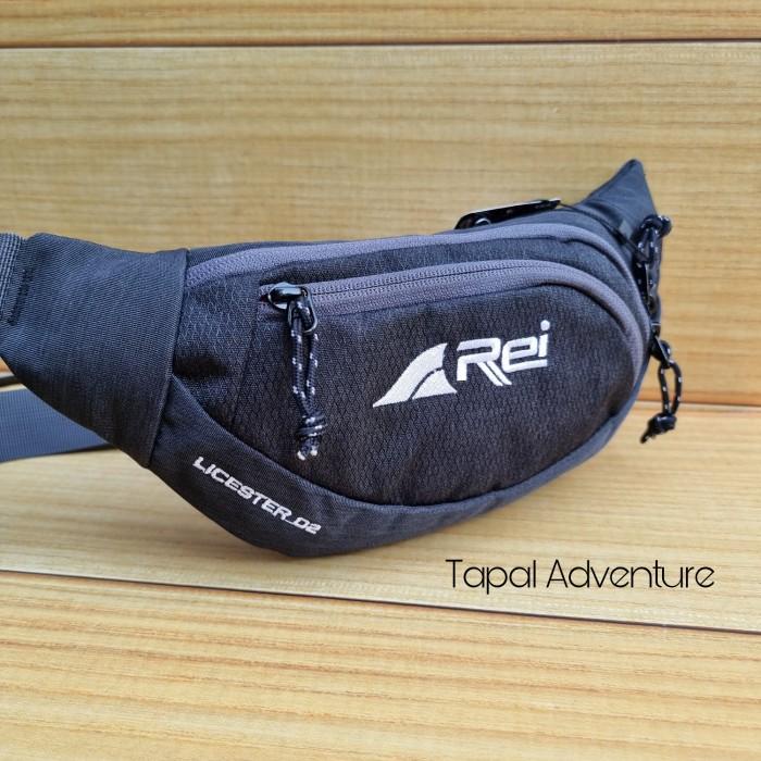 TAS PINGGANG REI LICESTER 02 BLK - AREI OUTDOORGEAR WAIST BAG LICESTER