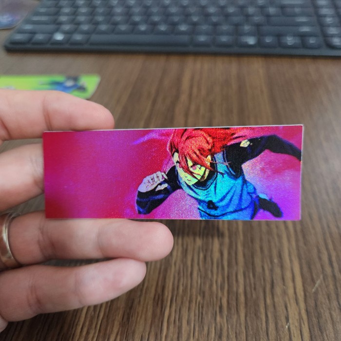 

Sticker Hologram Anime - PSH1684 - Blue lock - Chigiri Slap