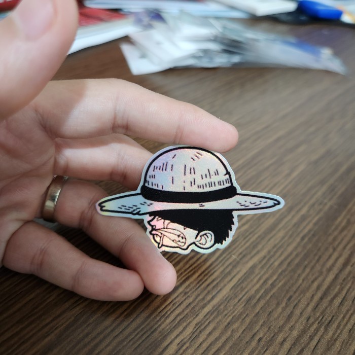 

Sticker Hologram Anime - PSH1666 - One Piece - Luffy