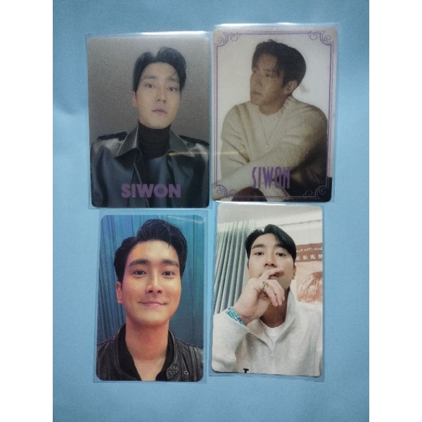 Super Junior Siwon photocard