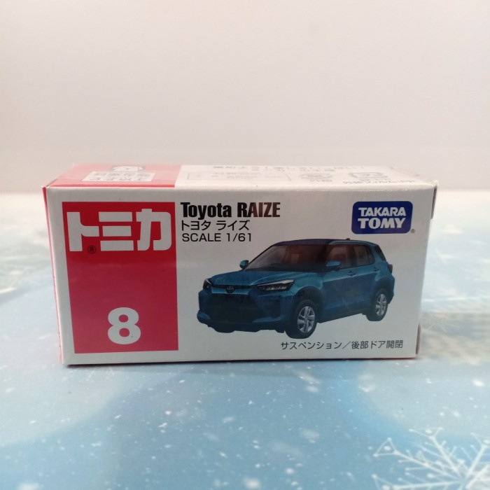 Diskon Spesial Diecast 1:61 Tomica Toyota Raize Terlaris