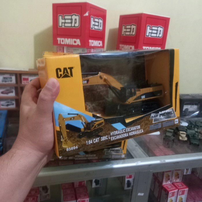 Diecast Miniatur Alat Berat Cat Capteprial Excavator 3C Truk Tambang