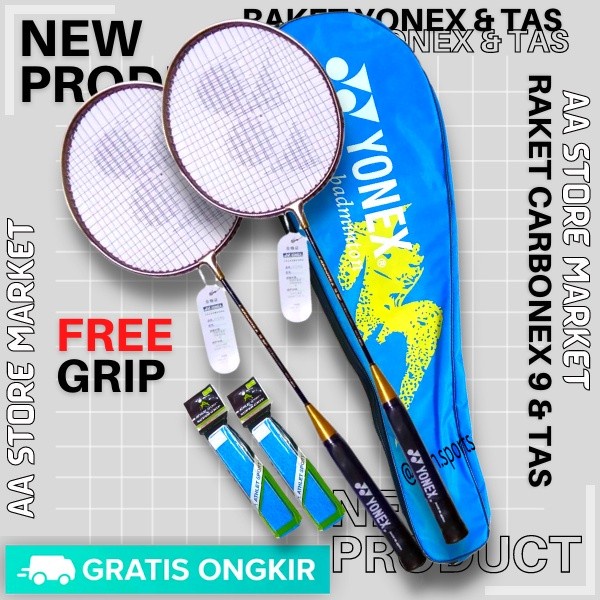 Tx0179 2 Raket Yonex Carbonex 9 Sp Bulu Tangkis Remaja & Anak - Bton Pem