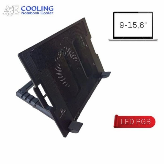 Cooling Kipas Leptop Ergostand / Cooling Pad Leptop Ergostand