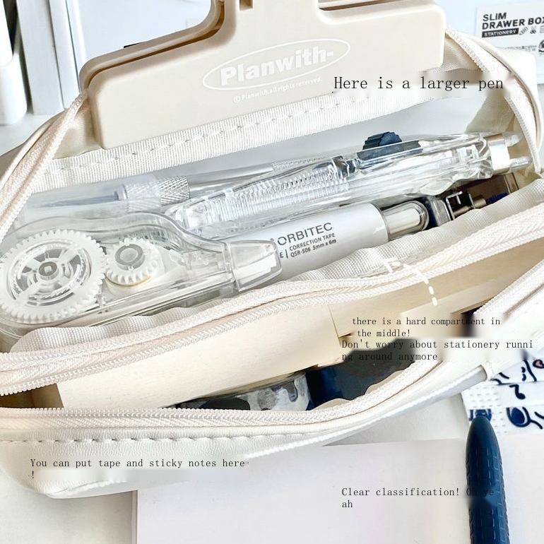 

KMA513 MUJI SNOOPY CUTE LARGE CAPACITY PENCIL CASE/PENSIL POUCH/MAKE UP TAS/KOTAK PENSIL PROMO