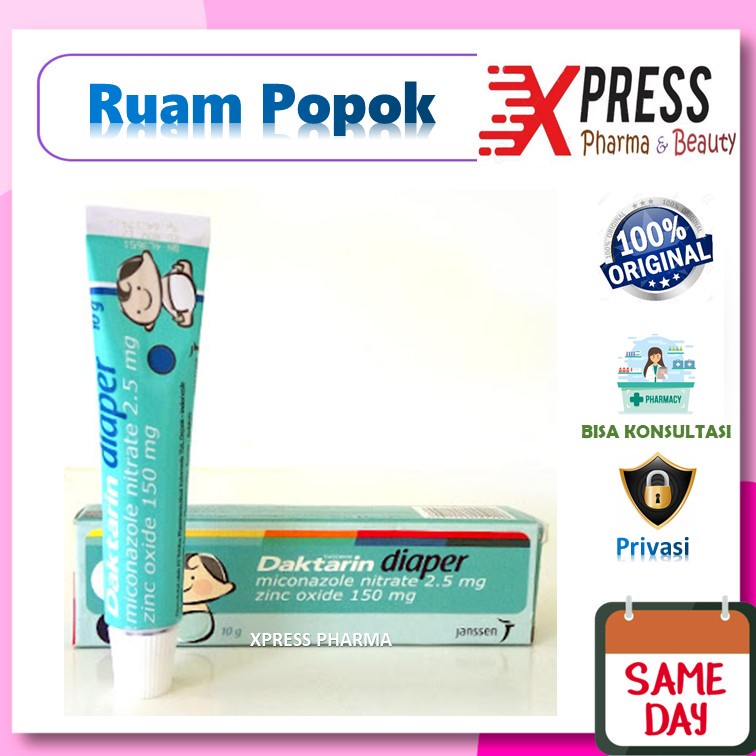XPRESS  Daktarin Diaper 10g ruam popok