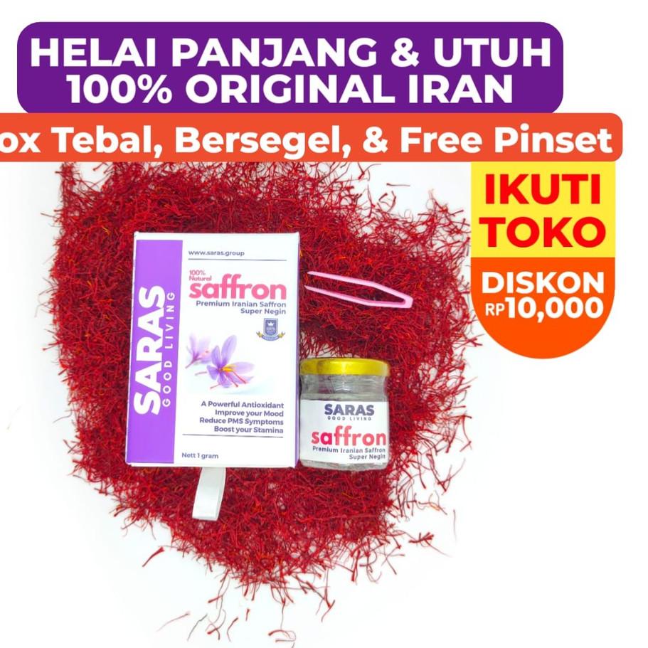 

Promo | TD4 | Saffron Herbal Original 1 Gram KUALITAS PALING TERBAIK & TERTINGGI grade A++