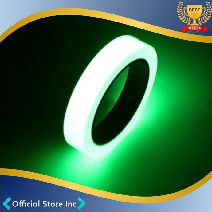 

Lakban Glow In The Dark Tape / Isolasi Fosfor / Selotip Fosfor Menyala
