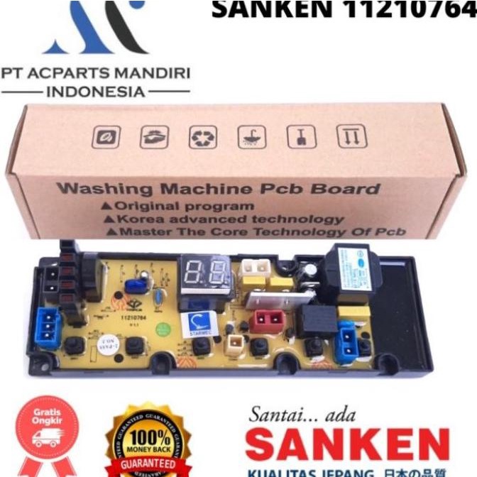 Modul Pcb Mesin Cuci Sanken Aw-S807J 6 Tombol