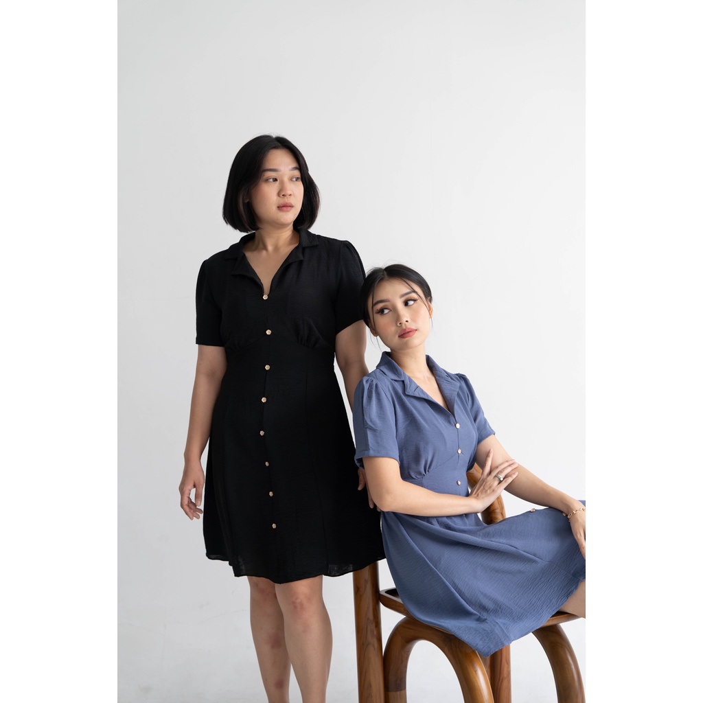 IWEARGRACIE - AIKO DRESS / DRESS WANITA / MIDI DRESS