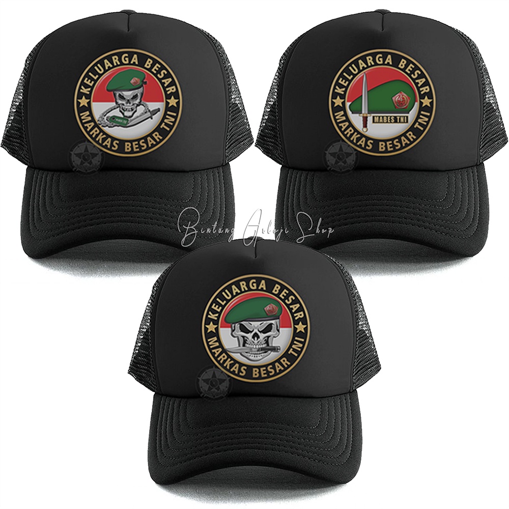 Topi Skull Keluarga Besar MABES-TNI Istimewa &amp; Murmer