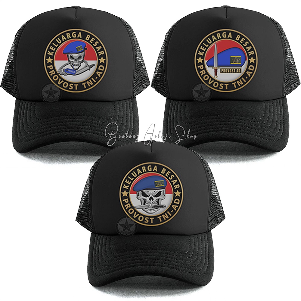 Topi Skull Keluarga Besar Provost TNI-AD Istimewa &amp; Murmer