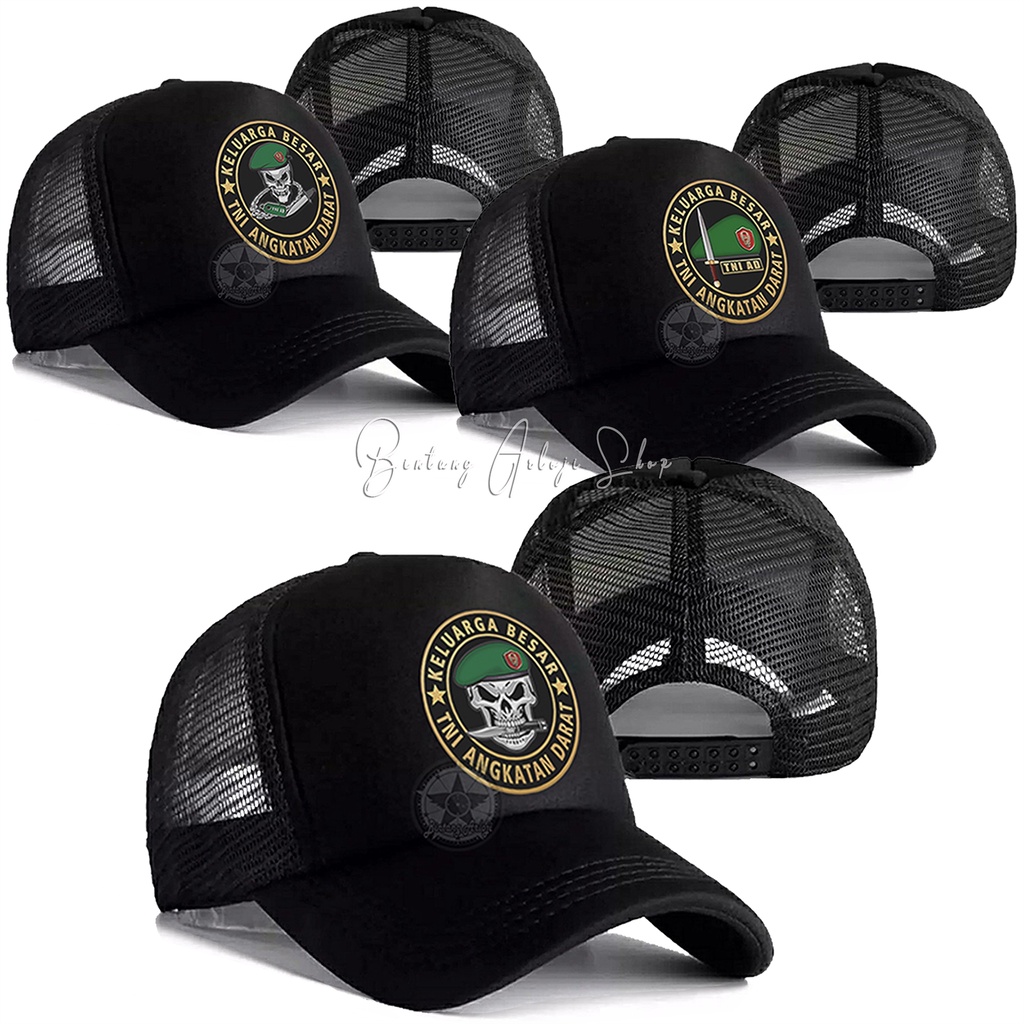 Topi Skull Keluarga Besar TNI-AD Istimewa &amp; Murmer