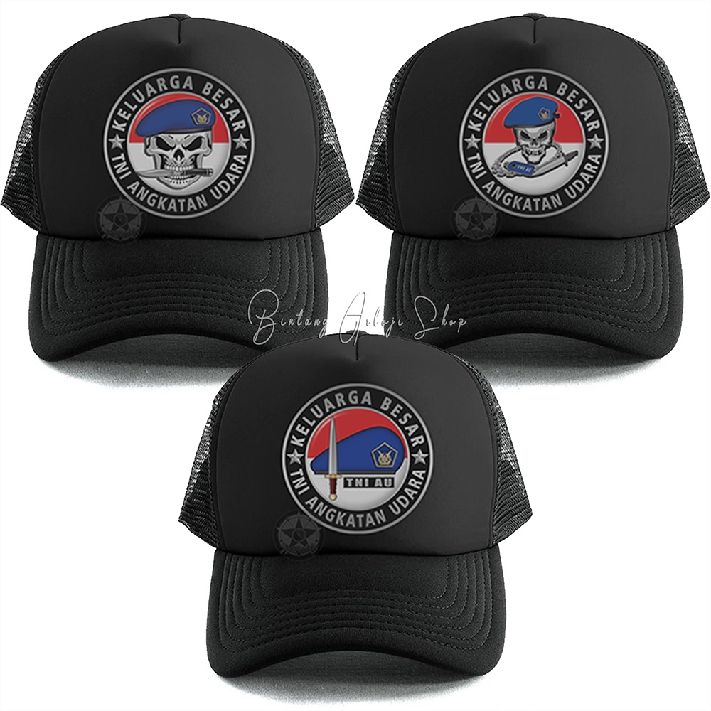 Topi Baret Keluarga Besar TNI Angkatan Udara Limited Edition Silver