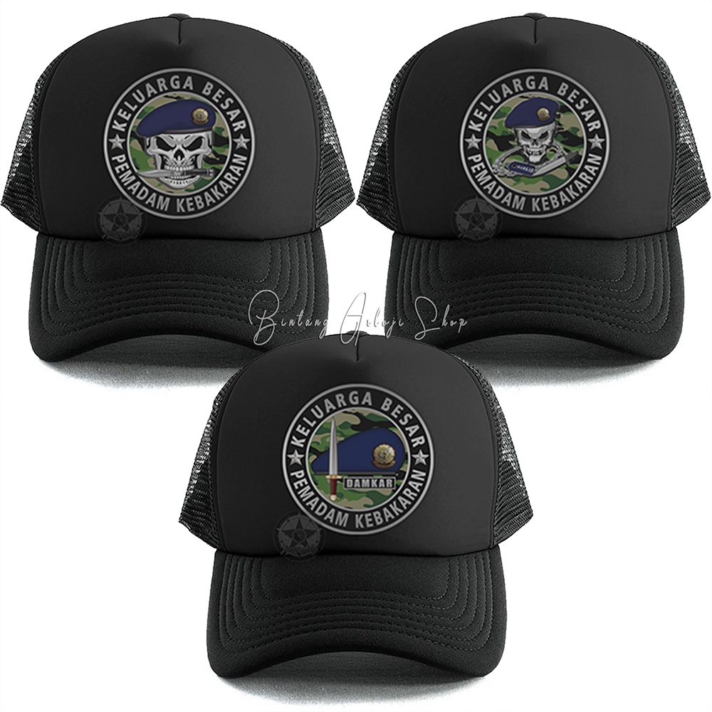 Topi Baret Keluarga Besar Pemadam Kebakaran (Damkar) Limited Edition