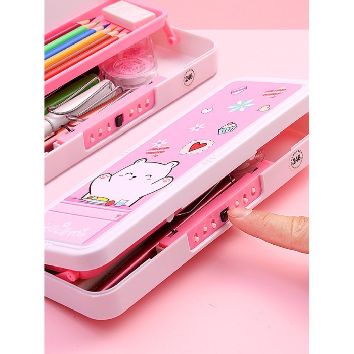 

TERLARIS Terlaris COD Kotak Tempat Tepak Pensil Anak Kode Laki Laki Perempuan 2 /ALAT TULIS