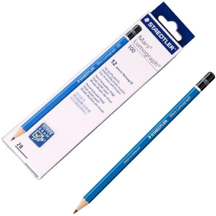 

BAYAR DITEMPAT Pensil kayu 2B Merk STAEDLER (isi 12 buah ) /ALAT TULIS AESTHETIC/ALAT TULIS SET/ALAT