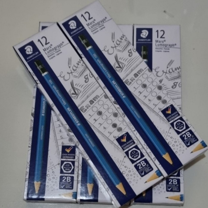 

TERMURAH Pensil Staedtler 2B lumograph (1 lusin) /ALAT TULIS AESTHETIC/ALAT TULIS SET/ALAT TULIS