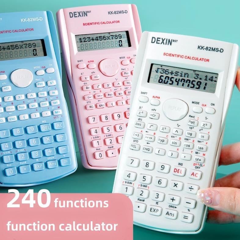 

[PRODUK B07TJ73] Kalkulator Ilmiah 240, Kalkulator Fungsi, Kalkulator 4 Warna 47