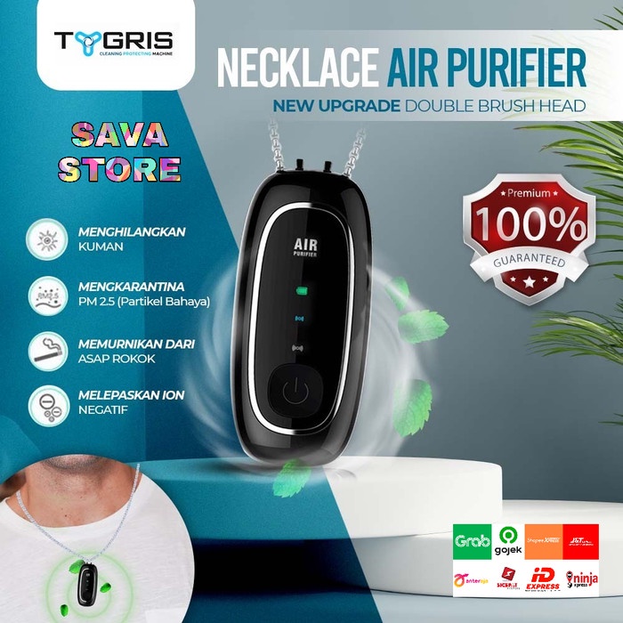 AIR PURIFIER PORTABLE NECKLACE TYGRIS PERSONAL IONIZER FRESHENER