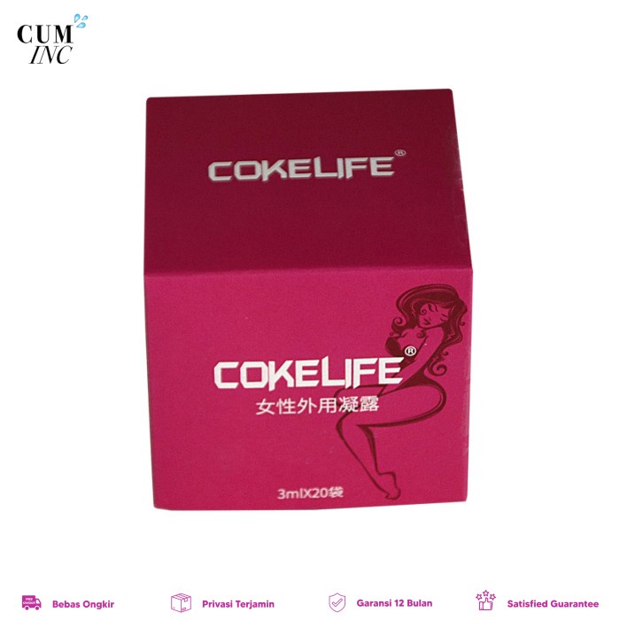COKELIFE ORGASMIC GEL FOR WOMAN CLITORIS BOOSTER - 3ML