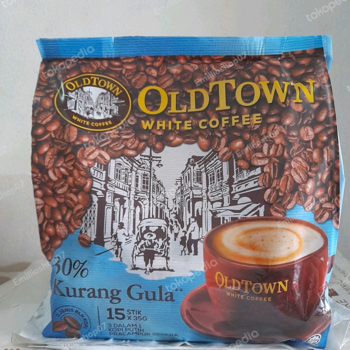 

BAYAR DITEMPAT Oldtown white coffee less sugar/ kurang gula /KOPI EUBE/KOPI KAPAL API/KOPIBUBUK/KOPI