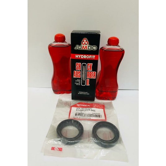 Paket seal sil oli shock Seal shock Depan Honda Tiger
