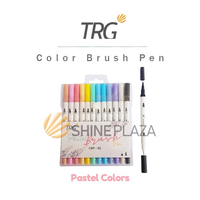 

Terlaris Color Brush Pen Pastel 12 Warna - Pena Kuas Warna Trg Cbp-02