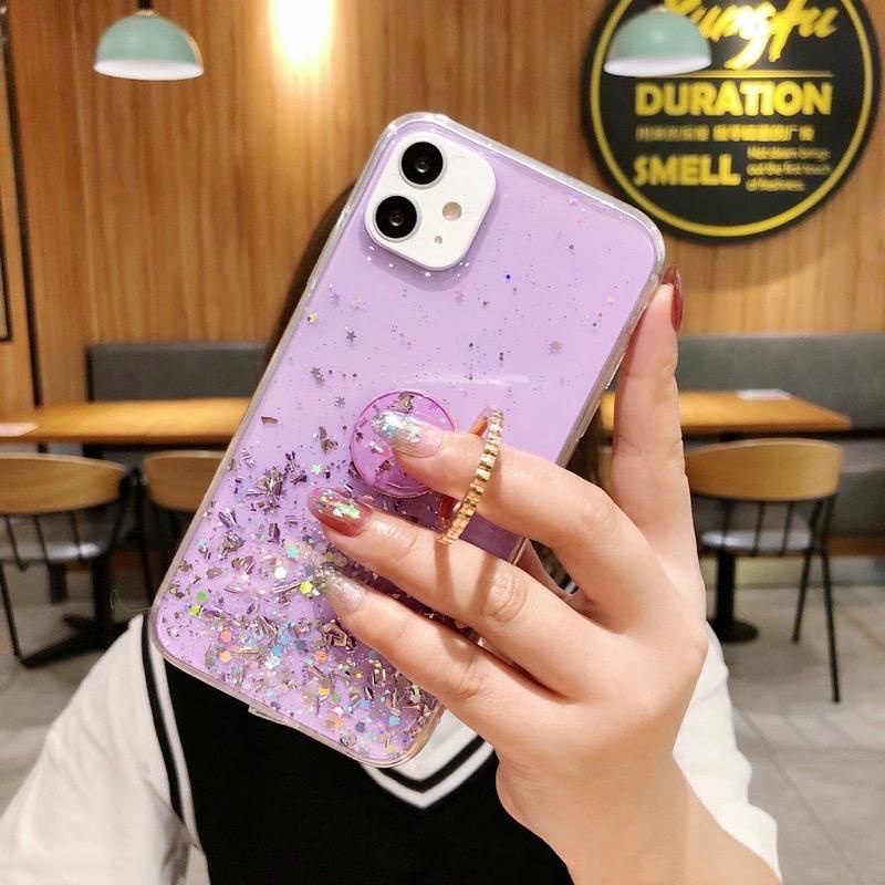 Samsung Galaxy A24 4G/5G Case Glitter + Ring Glitter