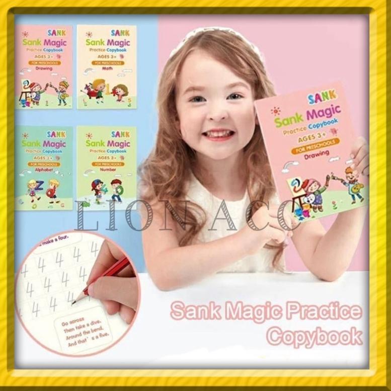 

Sank Magic Practice Book 1 Set Isi 4 BUKU + PULPEN 69