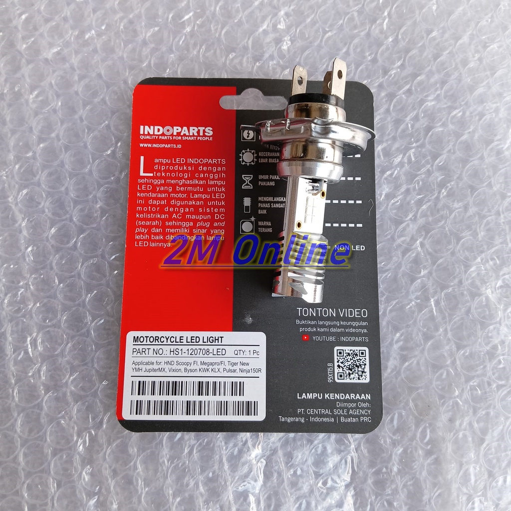 Mdr Dop Depan Lampu LED HS1 Tiger Megapro MX Vixion KLX Ninja Indopart