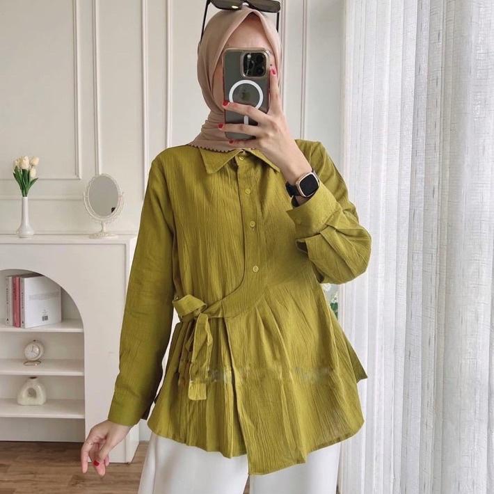 Promo RX Fashion - ANARA TOP / GHINA TOP BLOUSE KEMEJA WANITA / AMANDA BLOUSE - NN