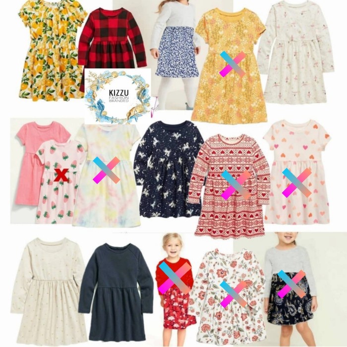 Dress Old Navy Anak Perempuan