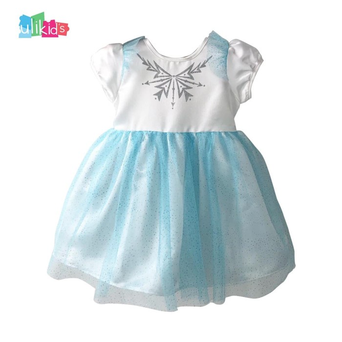Ulikids Dress Anak Frozen Bahan Katun