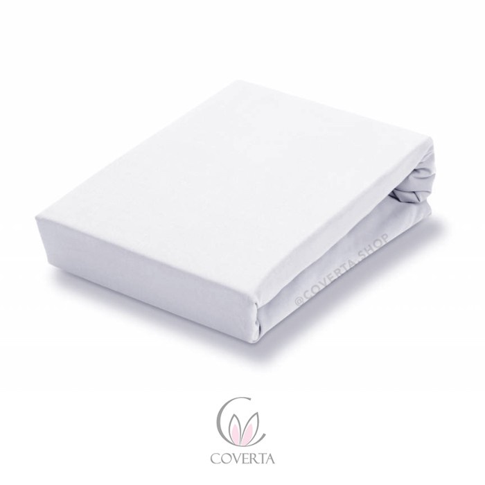 Sprei Sprei - Seprei HOTEL Putih Polos Salur / Kotak - 100/120x200x30cm - Putih Polos, 100x200x30cm(
