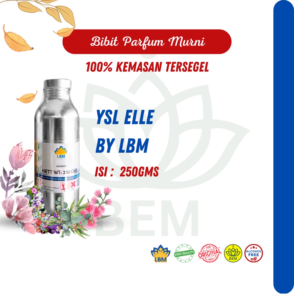 YSL EL Bibit Parfum by LBM isi 250Gms Segel Alumunium