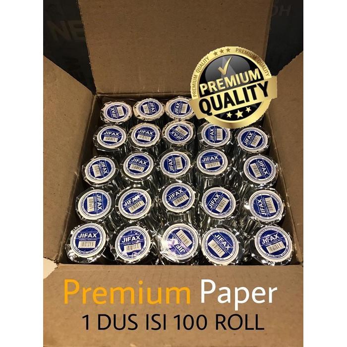 

Terlaris Kertas Thermal Kasir Roll 58 X 48 Mm 1 Dus Lebih Murah Isi 100
