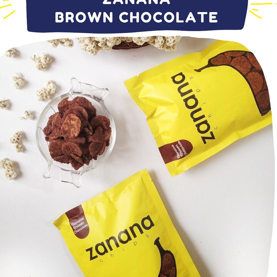 

DISCOUNT !! Zanana Chips Brown Chocolate - Keripik Pisang Bumbu Tebal dan Renyah [KODE 541]
