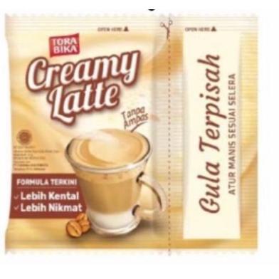 

DISKON !!! (RENCENGAN) KOPI TORABIKA CREAMY LATTE 25 GRAM [KODE 0]